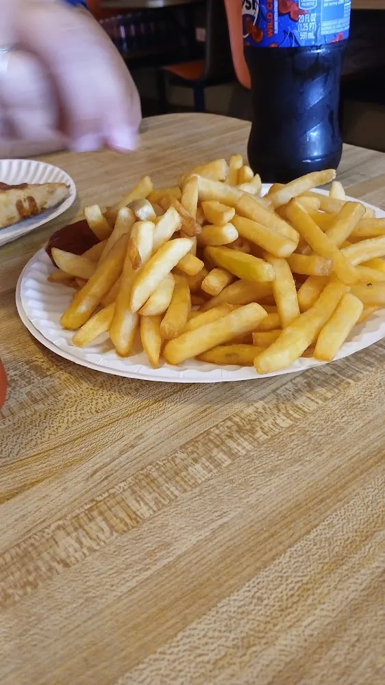 Fries and Pizza